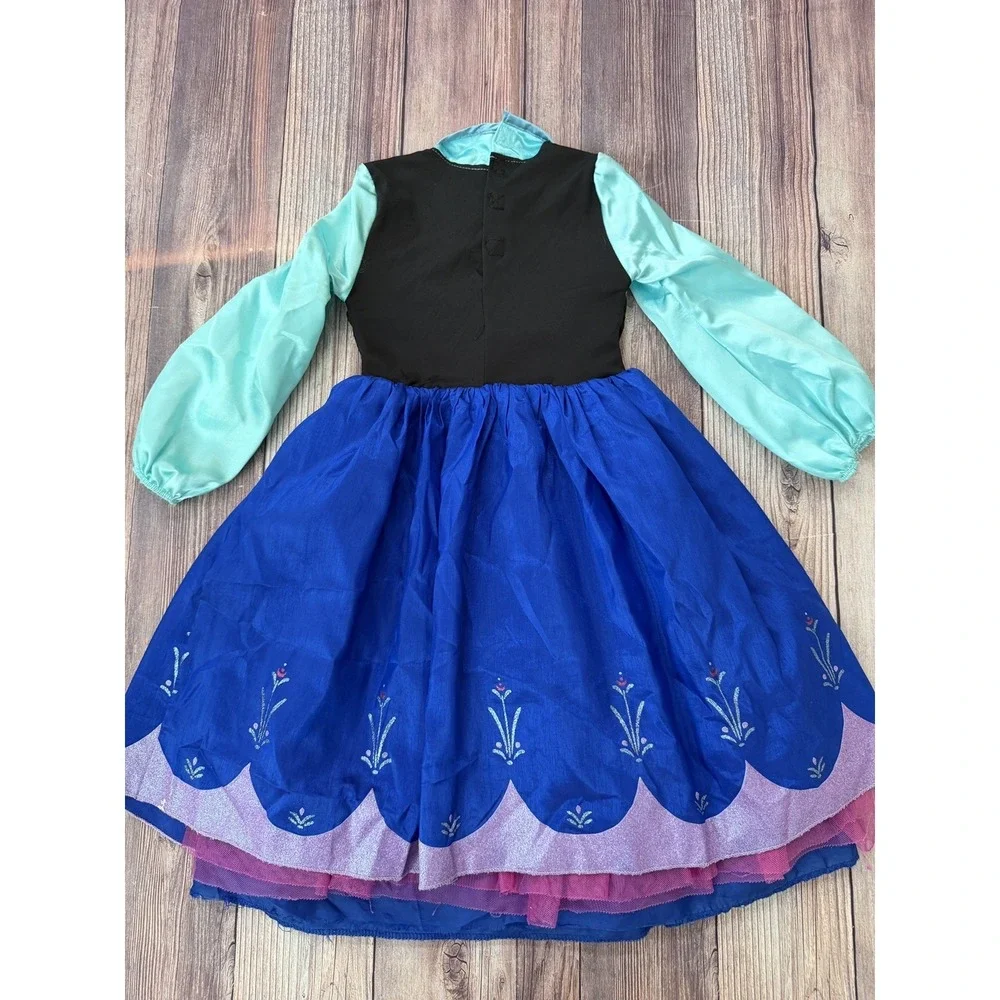 Disney Frozen Costume Anna Dress Up As Anna Size 4